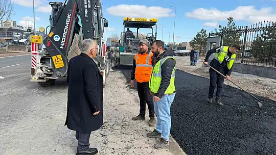 Başkan Büyükkılıç'tan Kartal Kavşağı Projesi öncesi sahada yakın takip