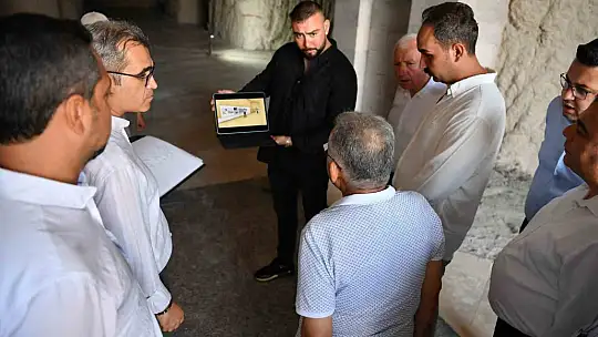 Başkan Büyükkılıç'tan kayadan oyma Kültepe Müzesi'ne takip