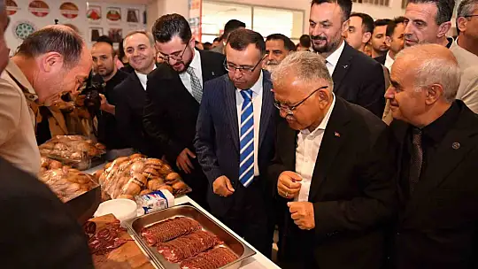Başkan Büyükkılıç'tan Kayseri'nin gastronomisine güçlü destek