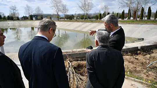 Başkan Büyükkılıç'tan Kayseri'ye İç Anadolu'nun en büyük Aquaparkı müjdesi