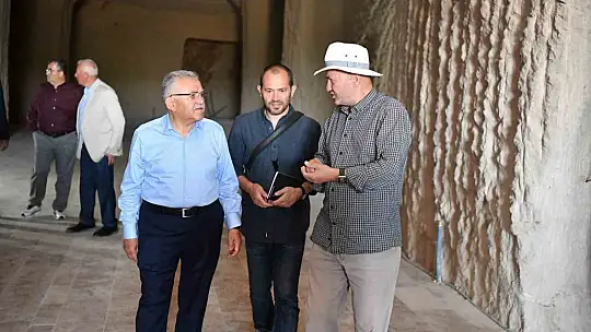Başkan Büyükkılıç'tan kültüre ve tarihe 'Kayadan Eser': Kültepe Müzesi'nde sona gelindi