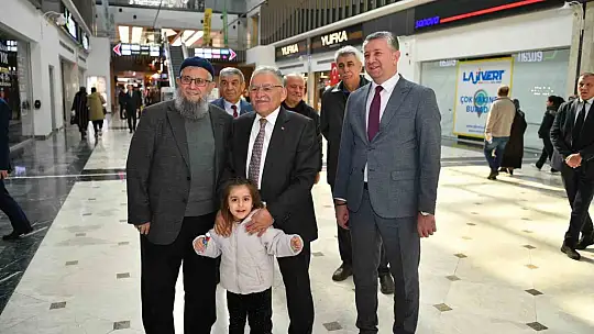 Başkan Büyükkılıç'tan Kumsmall Alışveriş Merkezi'ne ziyaret