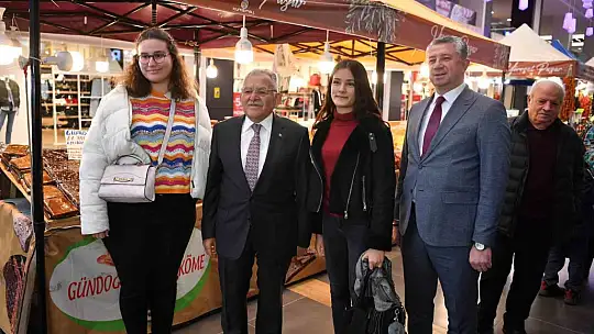Başkan Büyükkılıç'tan Kumsmall Alışveriş Merkezi'ne ziyaret