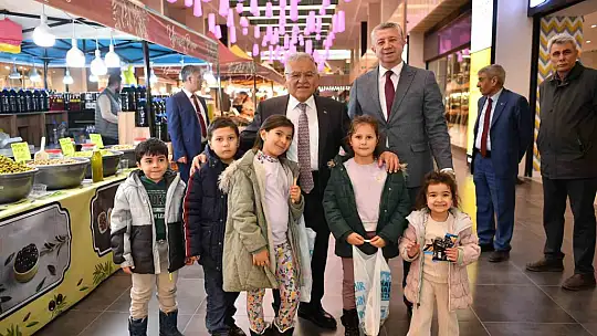 Başkan Büyükkılıç'tan Kumsmall Alışveriş Merkezi'ne ziyaret