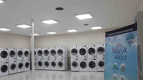 Başkan Büyükkılıç'tan öğrencilere anlamlı destek: Büyükşehir 11 bin öğrencinin çamaşırını ücretsiz yıkadı