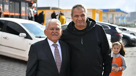 Başkan Büyükkılıç'tan Ramazan'a esnaf ve vatandaşla gönül köprüsü