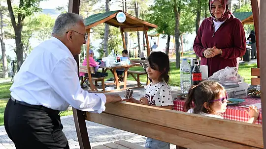 Başkan Büyükkılıç'tan Sarımsaklı Barajı Mesire Alanı'nda inceleme