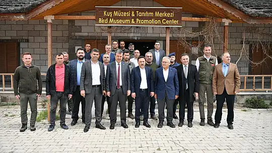 Başkan Büyükkılıç'tan Sultan Sazlığı için 'büyük turizm' adımı