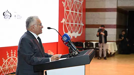 Başkan Büyükkılıç'tan, tarihi kentler birliği 2026 yılı 1. Olağan toplantısı'nda birlik, beraberlik vurgusu