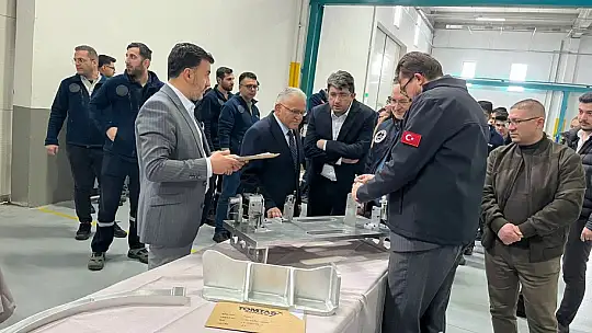 Başkan Büyükkılıç'tan TOMTAŞ'a ziyaret