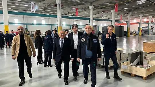 Başkan Büyükkılıç'tan TOMTAŞ'a ziyaret