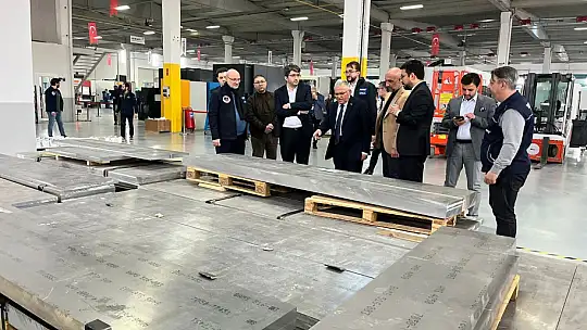 Başkan Büyükkılıç'tan TOMTAŞ'a ziyaret