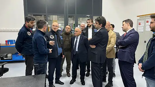 Başkan Büyükkılıç'tan TOMTAŞ'a ziyaret
