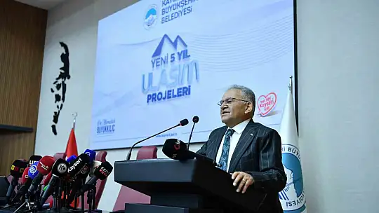 Başkan Büyükkılıç'tan ulaşım hamlesi: 2.4 milyar TL'lik 5 yeni katlı kavşak, 16 kilometre yol düzenlemesi