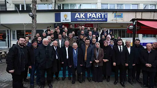 Başkan Büyükkılıç'tan Yahyalı ve Yeşilhisar'a Ramazan ayı ziyaretleri