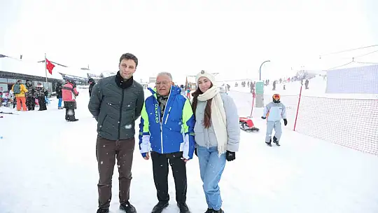 Başkan Büyükkılıç, Türkiye'nin kış turizminde amiral gemisi Erciyes'te