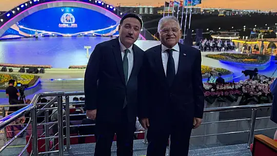 Başkan Büyükkılıç ve Vali Çiçek, Özbekistan'da onur konuğu olarak Kayseri'yi temsil etti
