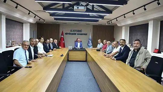 Başkan Büyükkılıç yargı mensupları, muhtarlar ve STK temsilcilerini konuk etti