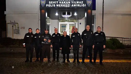 Başkan Büyükkılıç yeni yıla ekiplerle girdi