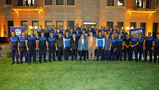 Başkan Büyükkılıç, Zabıta Haftası dolayısıyla zabıta personeli ile buluştu