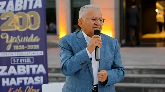 Başkan Büyükkılıç, Zabıta Haftası dolayısıyla zabıta personeli ile buluştu
