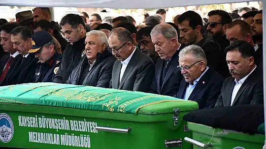 Başkan Büyükkılıçın ağabeyi Ramazan Büyükkılıç toprağa verildi