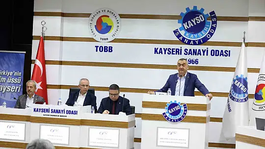 Başkan Büyüksimitci: 'Sanayicimizin en büyük sorunu finansmana erişimdir'