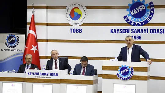Başkan Büyüksimitci: 'Ülkemizin ekonomisinin lokomotifi sanayi sektörüdür'