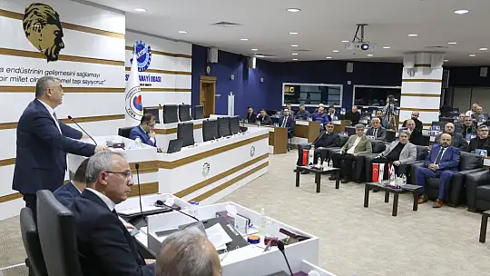 Başkan Büyüksimitci: 'Üretim, istihdam ve ihracat desteklenmeli'