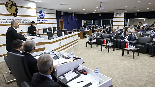 Başkan Büyüksimitci: 'Üretimin sürdürülebilirliği için sanayicimizin desteklenmesi şart'
