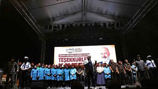Başkan Çolakbayrakdar: '38 günlük organizasyonu belediye bütçesinden tek kuruş harcamadan gerçekleştirdik'