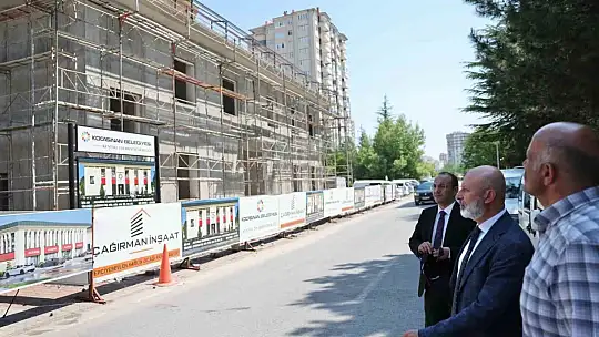 Başkan Çolakbayrakdar: 'Erciyesevler'e yakışan modern bir sağlık merkezi inşa ediyoruz'