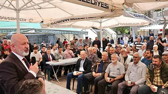 Başkan Çolakbayrakdar, 'Gece gündüz demeden Kocasinan'ın her mahallesindeyiz'