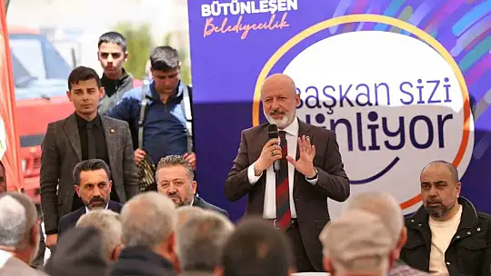 Başkan Çolakbayrakdar, 'Gece gündüz demeden Kocasinan'ın her mahallesindeyiz'