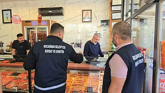 Başkan Çolakbayrakdar: 'Hemşehrilerimizin sağlığı için bayram öncesi denetimlerimizi artırdık'