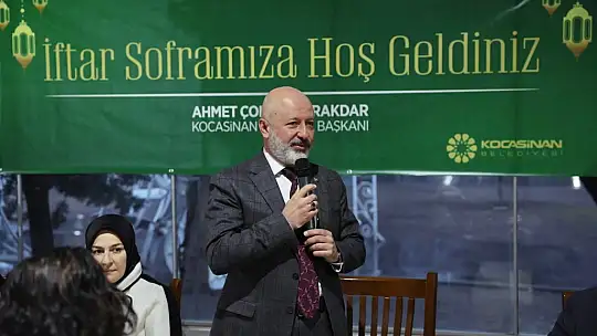 Başkan Çolakbayrakdar: 'Huzurlu bir ramazan için tüm ekiplerimizle sahadayız'