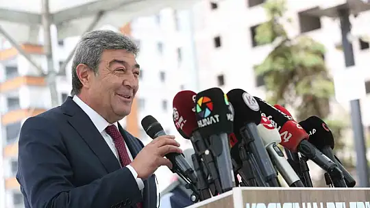Başkan Çolakbayrakdar: 'Kentsel dönüşüme Kayseri usulü dokunuş: üç hizmet aynı anda hayata geçiyor'
