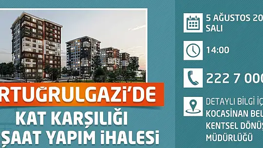 Başkan Çolakbayrakdar: 'Kentsel dönüşümle ilçeye yeni bir hüviyet kazandırıyoruz'