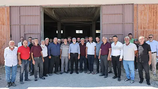 Başkan Çolakbayrakdar: 'Kırsala yatırım, ülkenin geleceğine yatırımdır'