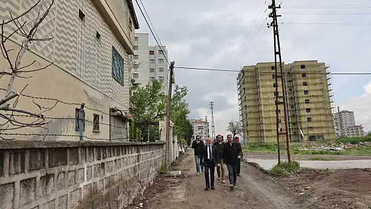 Başkan Çolakbayrakdar: 'Örnek bir mahalle kuruyoruz'
