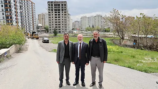 Başkan Çolakbayrakdar: 'Örnek bir mahalle kuruyoruz'