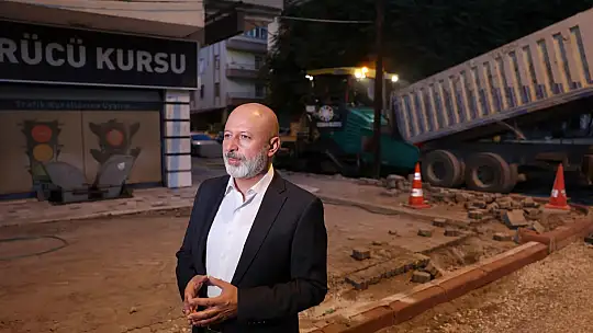 Başkan Çolakbayrakdar: 'Şehrin kalbindeki caddeyi rekor sürede yeniledik'