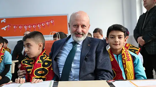 Başkan Çolakbayrakdar: 'Türkiye'nin geleceği olan evlatlarımızın eğitimi için çalışıyoruz'