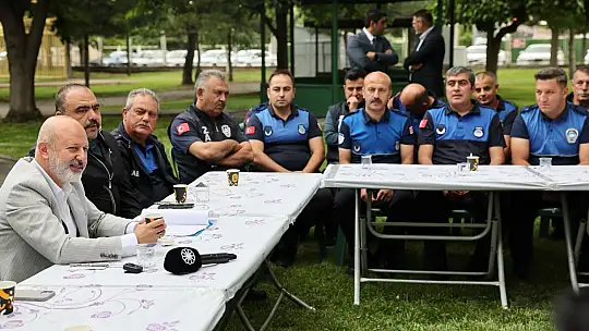 Başkan Çolakbayrakdar: 'Zabıta ekibimiz, şehrin huzuruna katkı sağlıyor'