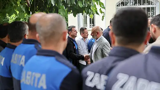 Başkan Çolakbayrakdar: 'Zabıta ekibimiz, şehrin huzuruna katkı sağlıyor'