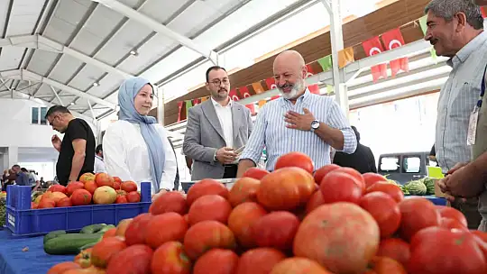 Başkan Çolakbayrakdar'a Ekolojik Pazar teşekkürü