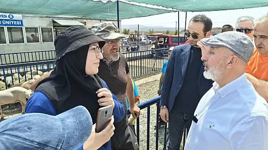 Başkan Çolakbayrakdar'dan Bülbülpınarı Kesim Yeri incelemesi