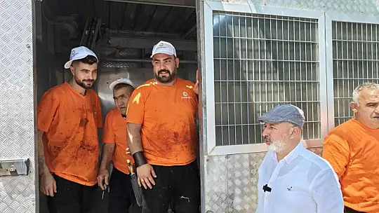 Başkan Çolakbayrakdar'dan Bülbülpınarı Kesim Yeri incelemesi