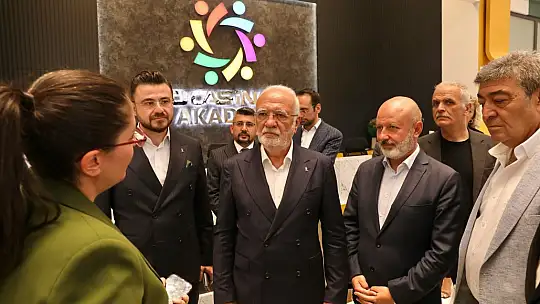 Başkan Çolakbayrakdar Elitaş'ı Kocasinan Akademi'de ağırladı
