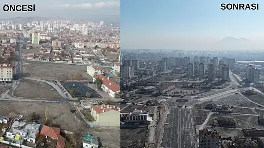 Başkan Çolakbayrakdar Kocasinan'daki kentsel dönüşümün öncesi ve sonrasını paylaştı